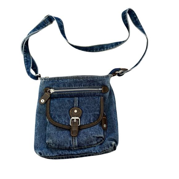Y2k Small Jean Denim Shoulder Crossbody Purse Bag - Picture 1 of 7